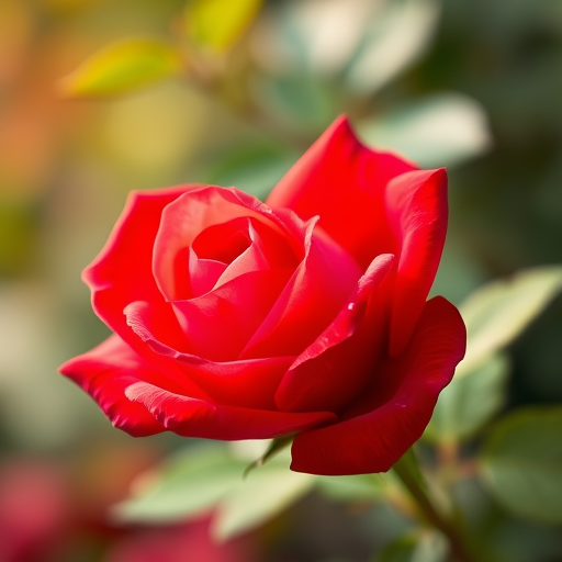 رز قرمز زیبا