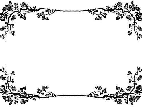 قاب_خالی_گل_رز_برگ_برای_متن_پیام_تسلیت