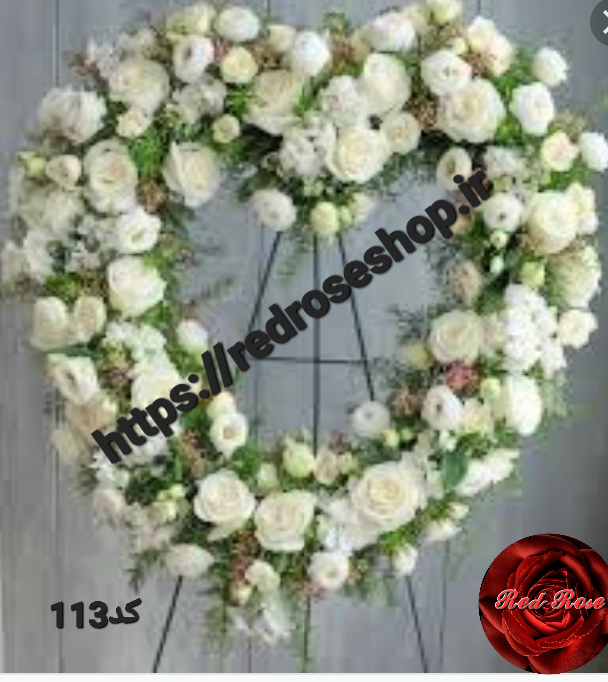 تاج گل طبیعی قلب کد113