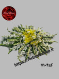 گل رومیزی روی سنگ مزار خاکسپاری عزاداری مناسب سوم هفتم چهلم سالگرد گلایل مریم اورینتال ساده شیک ارزان لاکچری