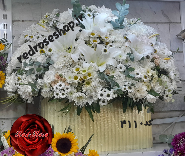 باکس گل تبریک آنتوریوم اورینتال داوودی