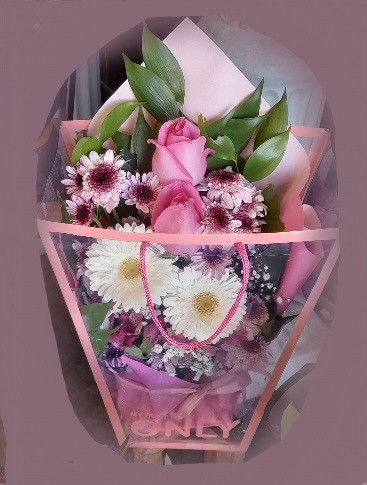 کیف طلقی گل رز،داوودی