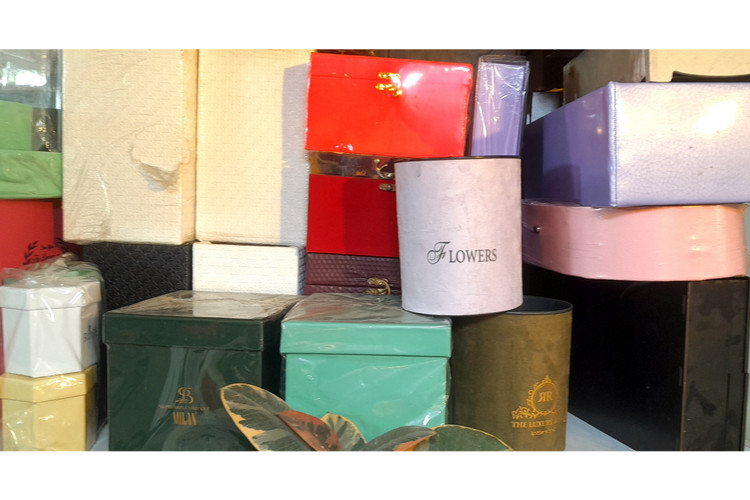 باکس خالی گل