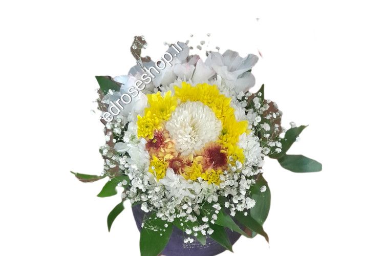 باکس گل داوودی گلایل