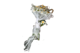 دسته گل عروس و گل سرجیب داماد