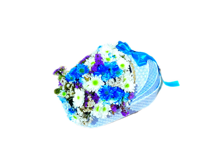 باکس گل کریر نوزاد پسرونه