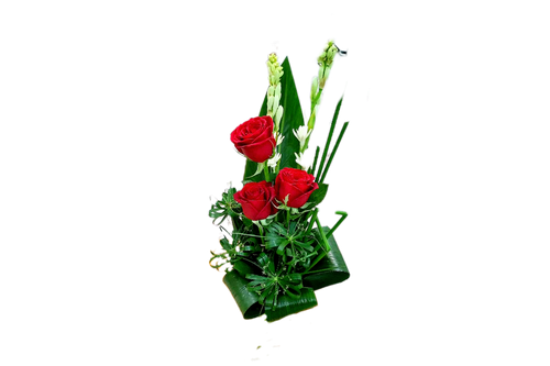 دسته گل رز و مریم
