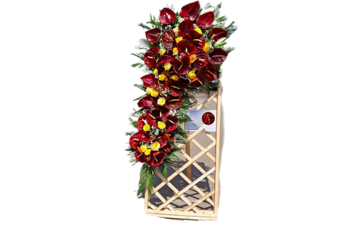 تاج گل افتتاحیه تبریک