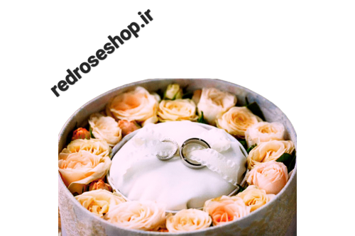 باکس گل رز جای حلقه
