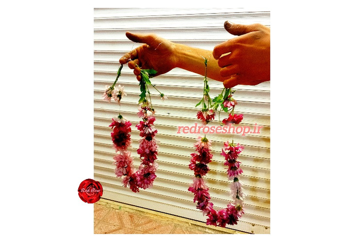 گردنبند_هاوایی_گل_تم_لباس_میهمانی_گل_طبیعی_سفارشی