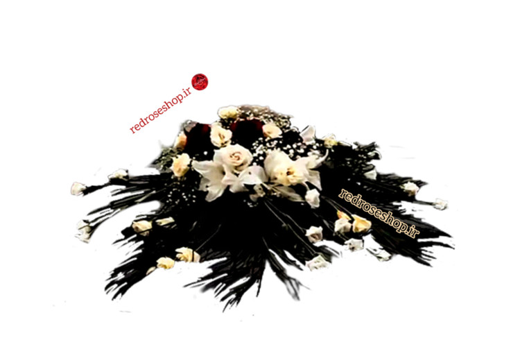 گل_روی_سنگ قبر لیلیوم رز